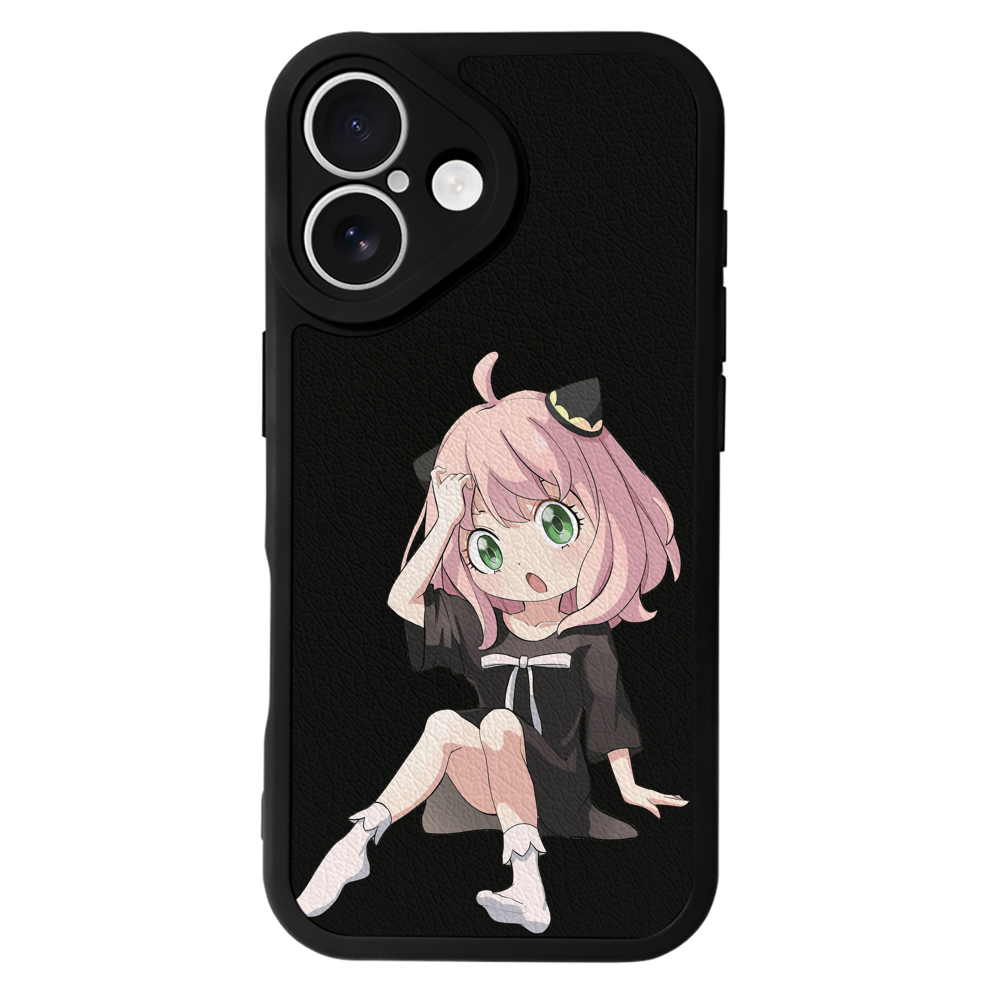 （画像用） SPY×FAMILY间谍家家酒 【iPhone 16シリーズ対応】シリコンスマホケース（レザー調） 材質：シリコン